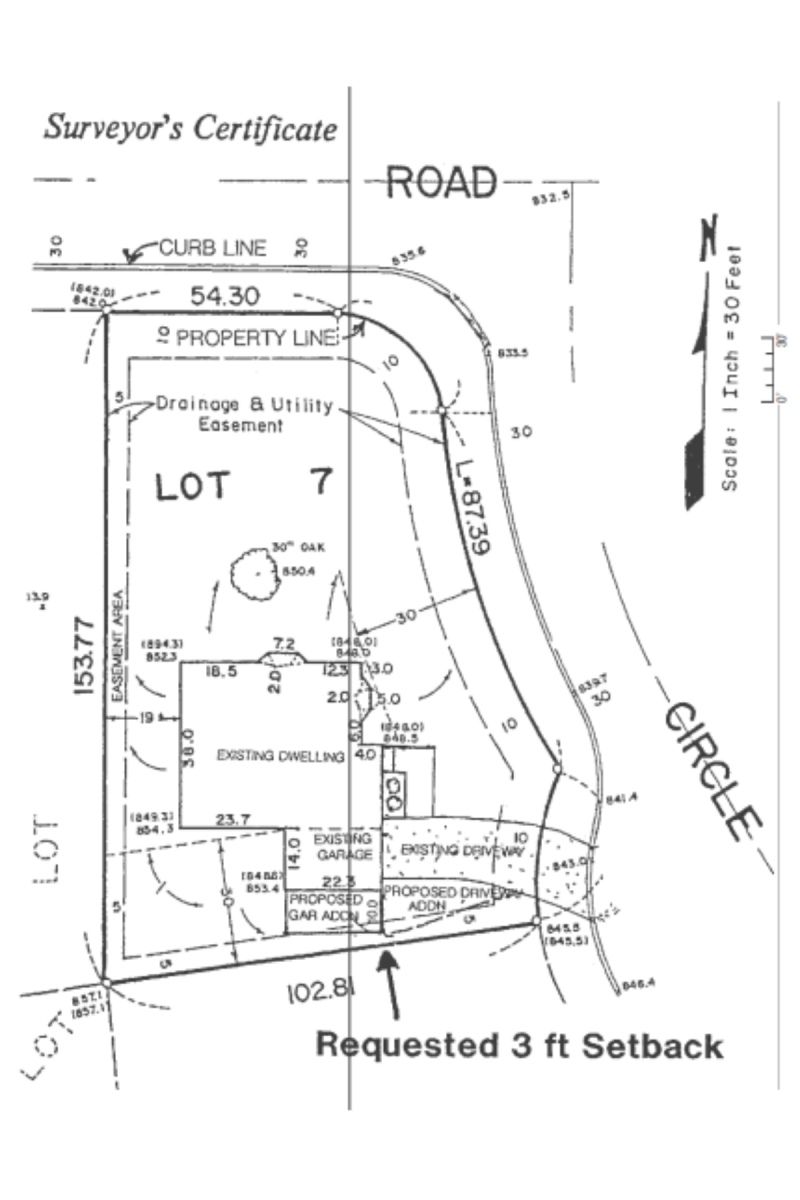 Image of an example sample site plan