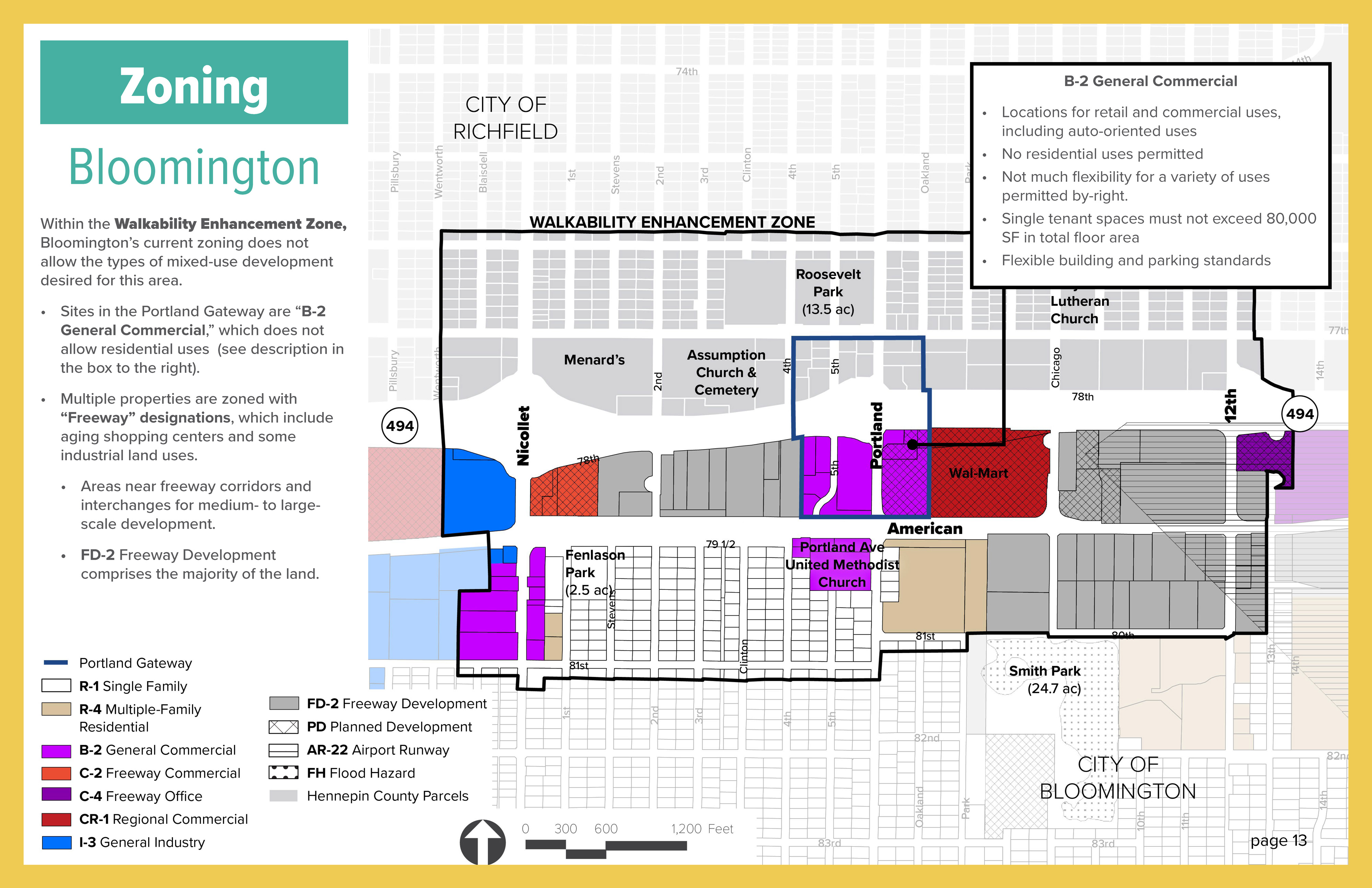 Portland Gateway Project Bloomington Zoning