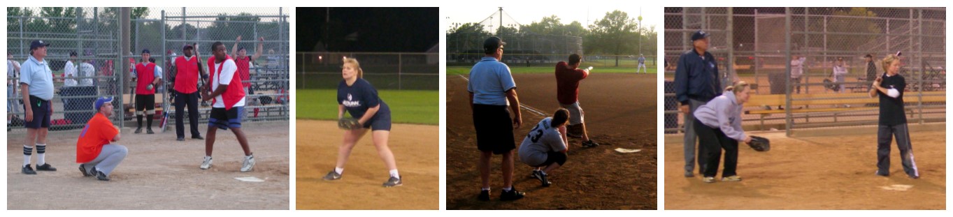 Adult Softball montage banner