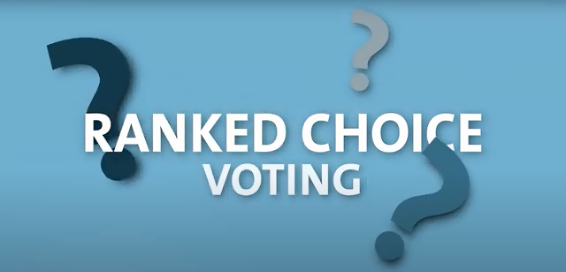 Ranked Choice Voting City of Bloomington