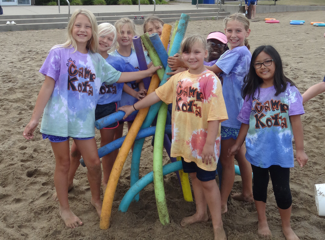 Camp Kota kids