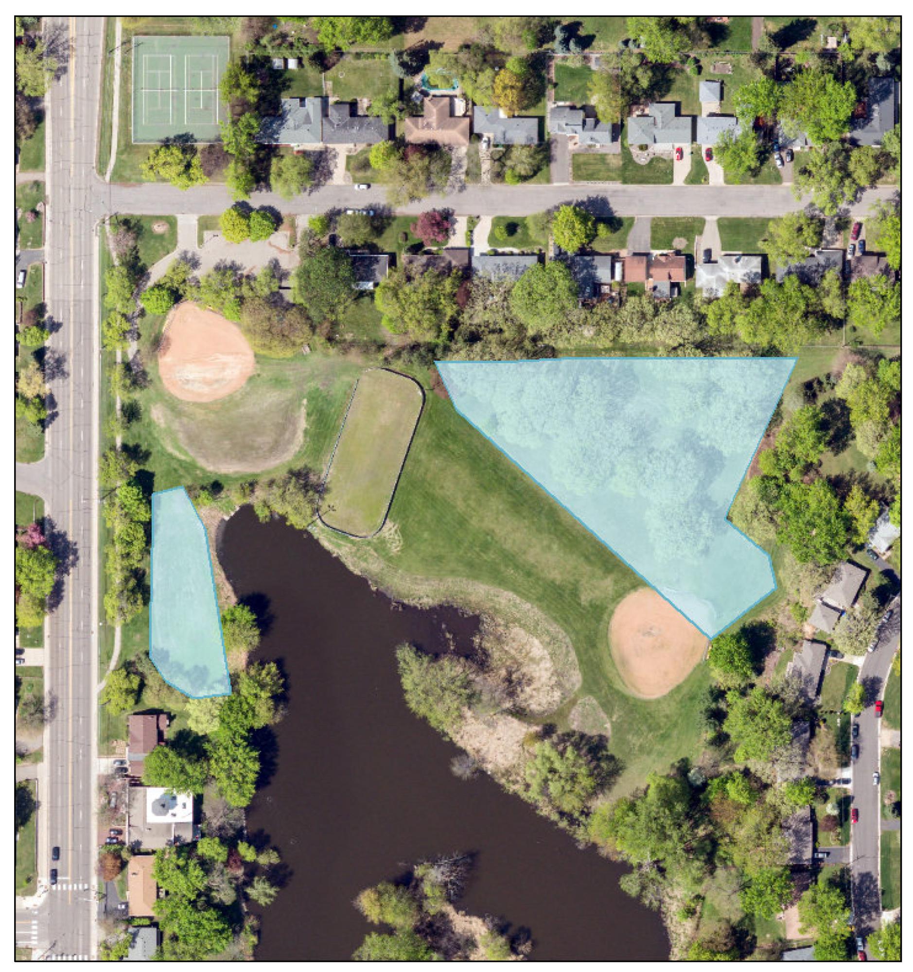 Haeg Park Restoration Map 2022