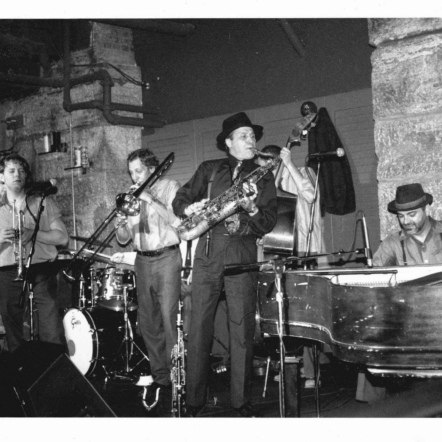 Steve Clark and the Working Stiffs B/W