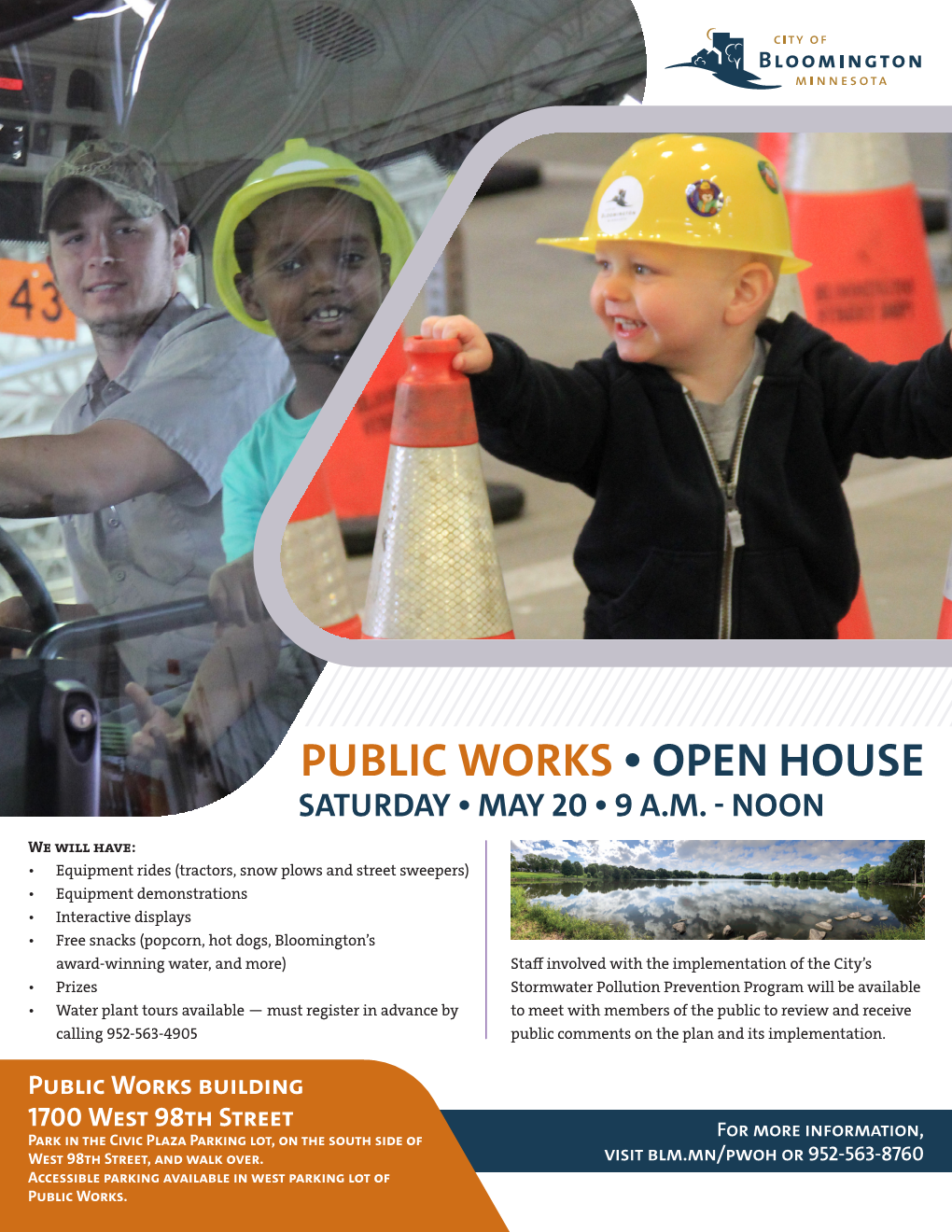 Public Works Open House Flyer