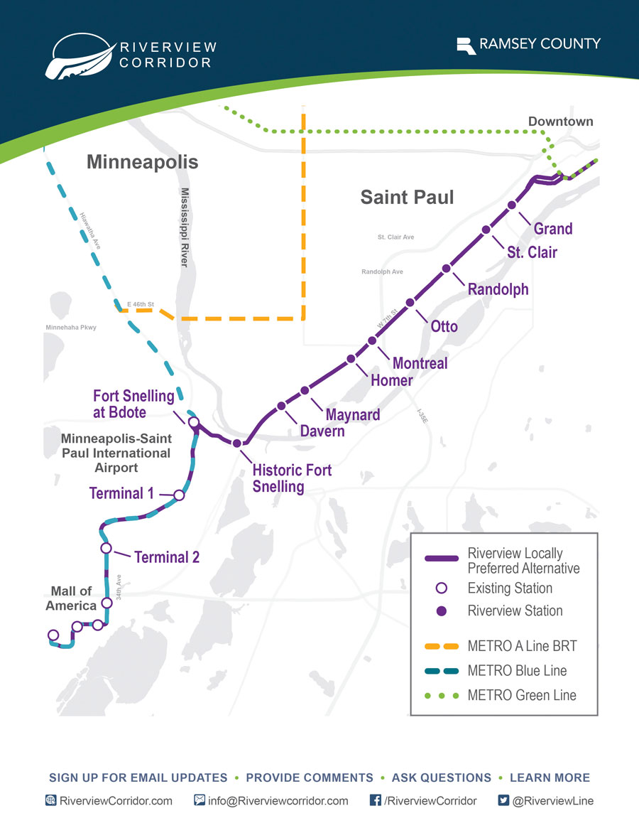 Transit map