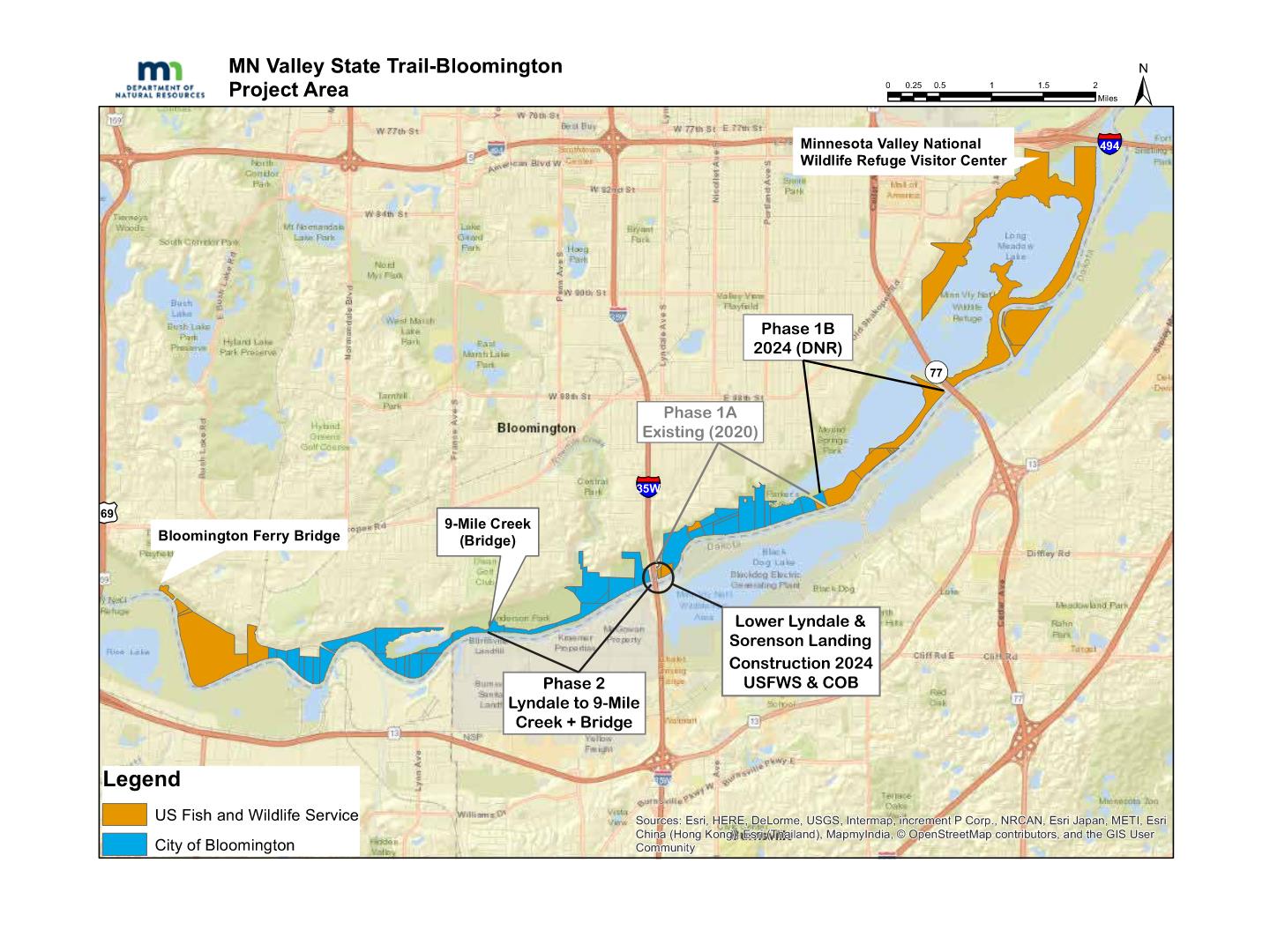 MN Valley State Trail - Bloomington Project Area