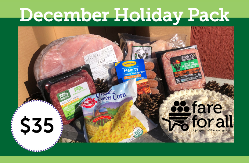 Fare For All December 2023 Holiday Pack graphic