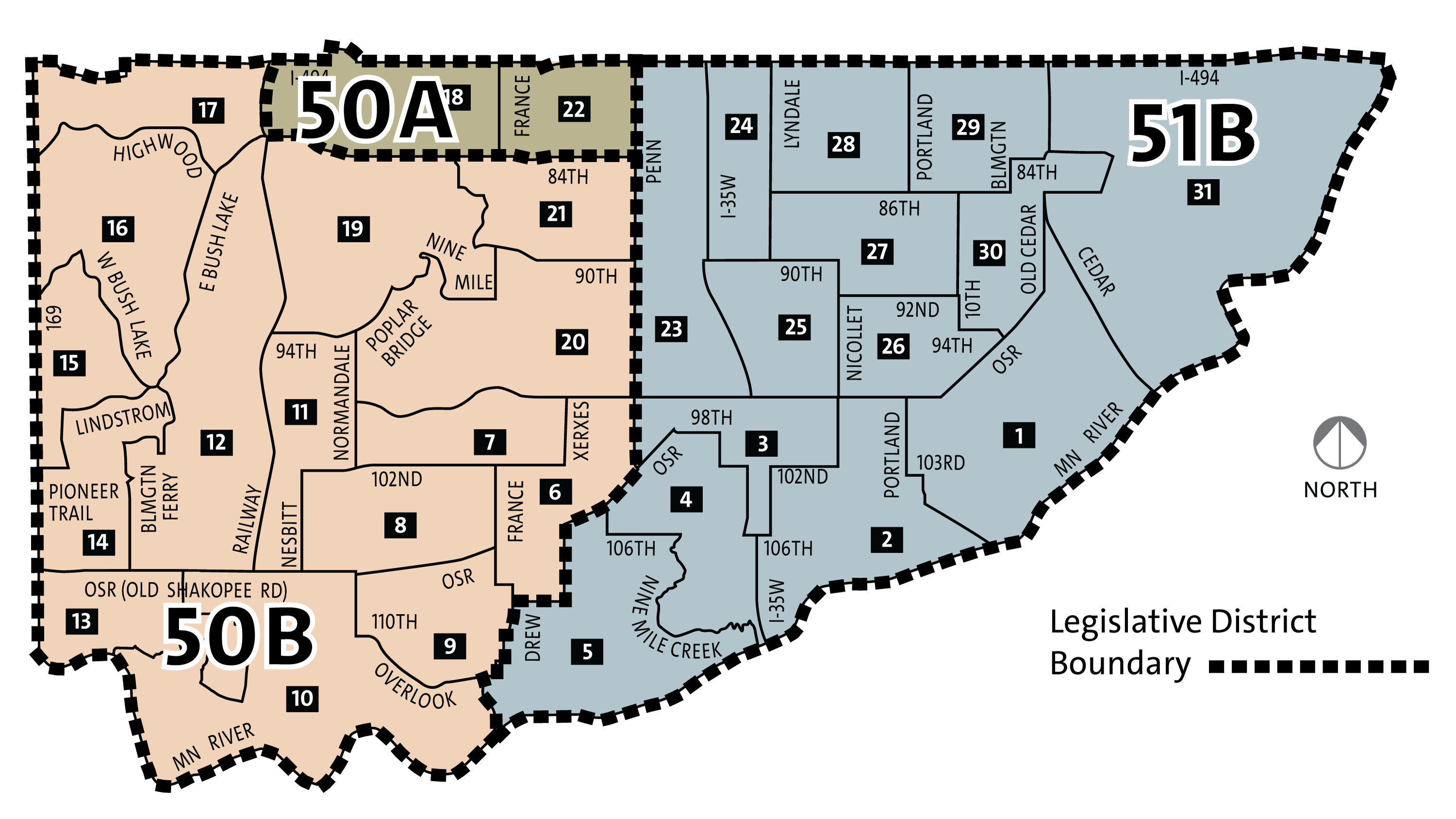 Legislative districts