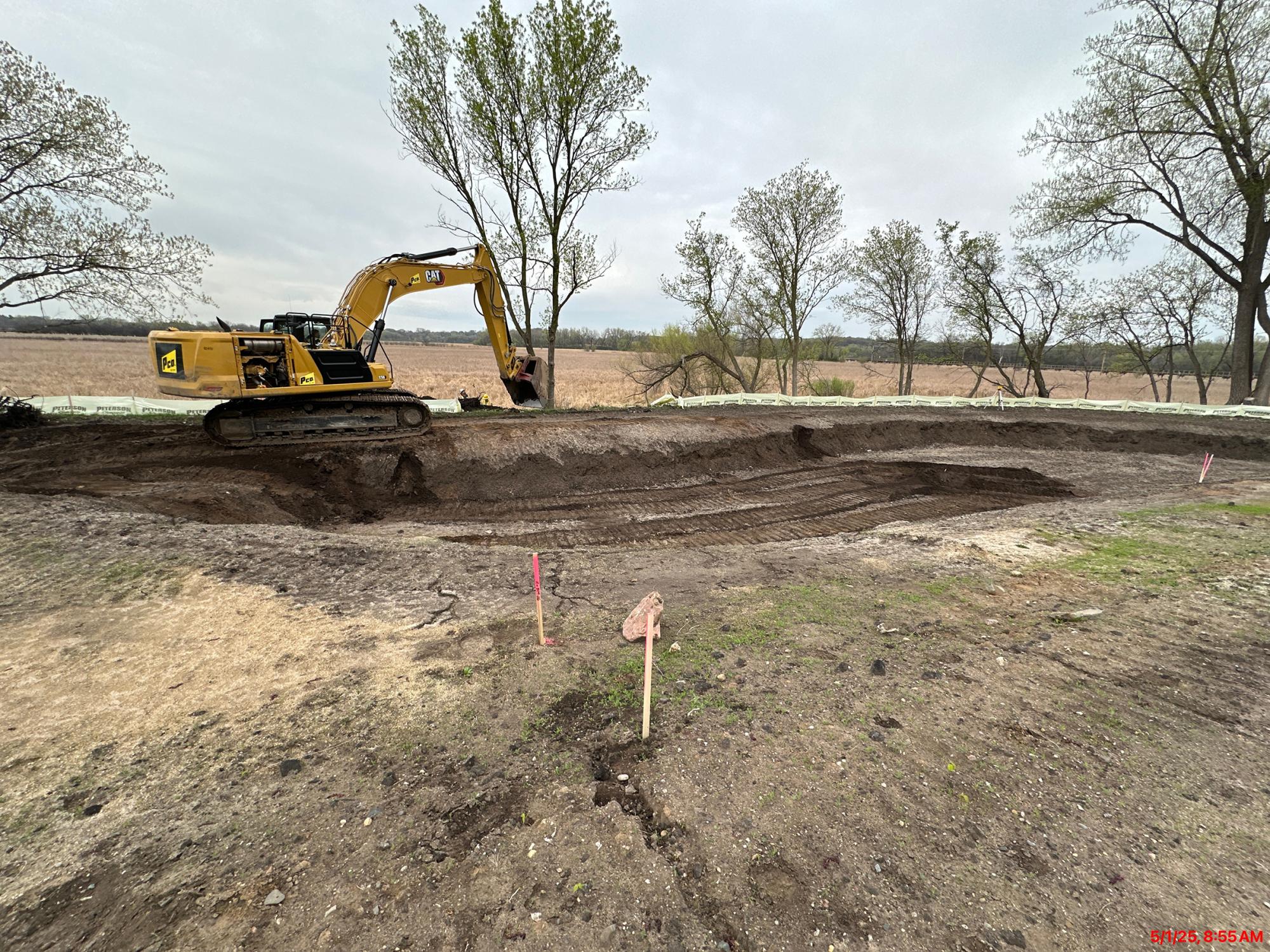 Tretbaugh Park Construction Update Photo May 13 2025