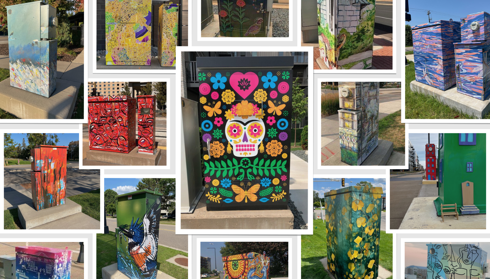 Multiple pictures of ARTBOX Projects