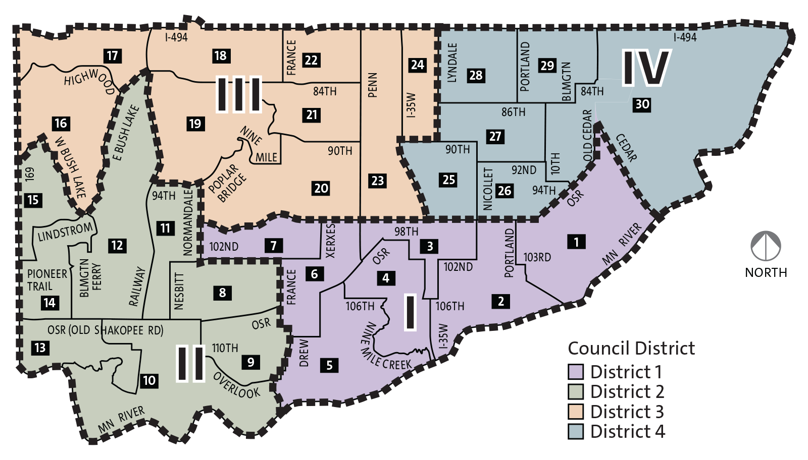 Council precincts