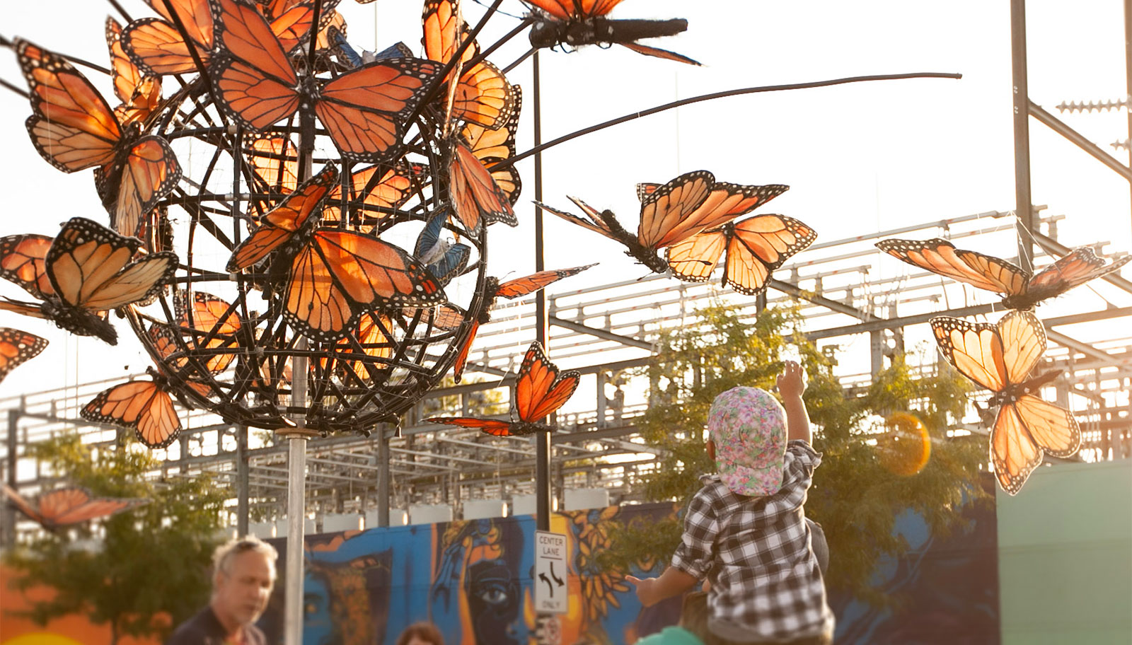 WE Mural Sunset Block Party