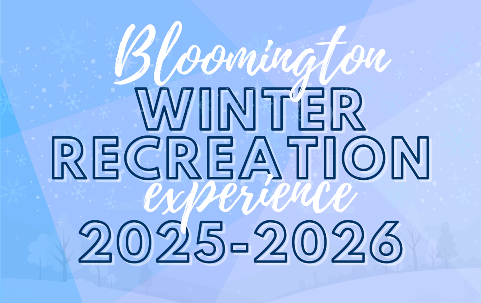 Bloomington Winter Experience catalog cover 2025-2026 - cropped horizontal