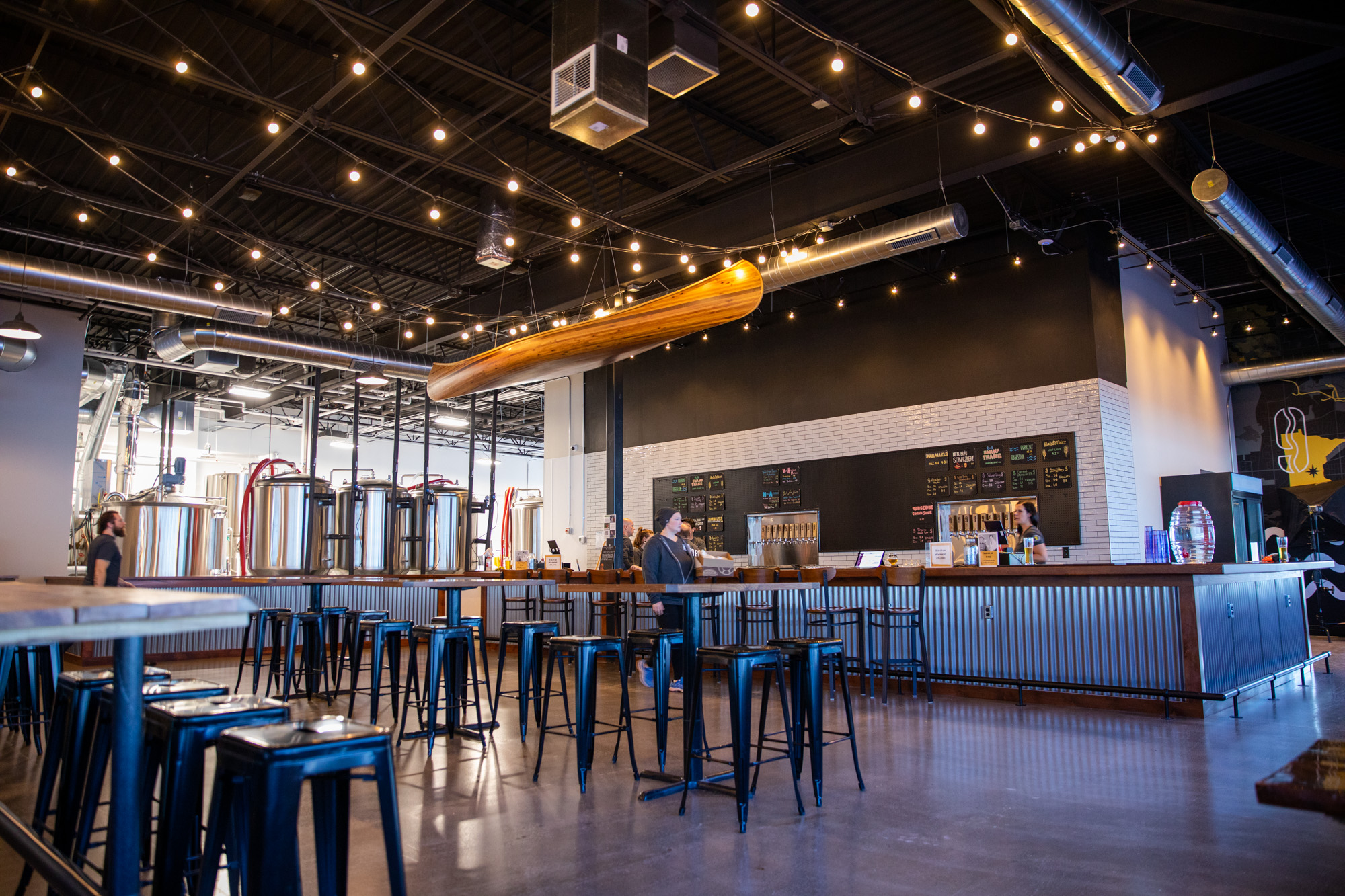 inside 9 Mile Brewing Company