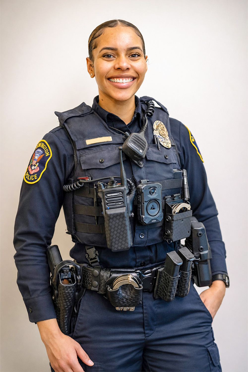 Officer in uniform
