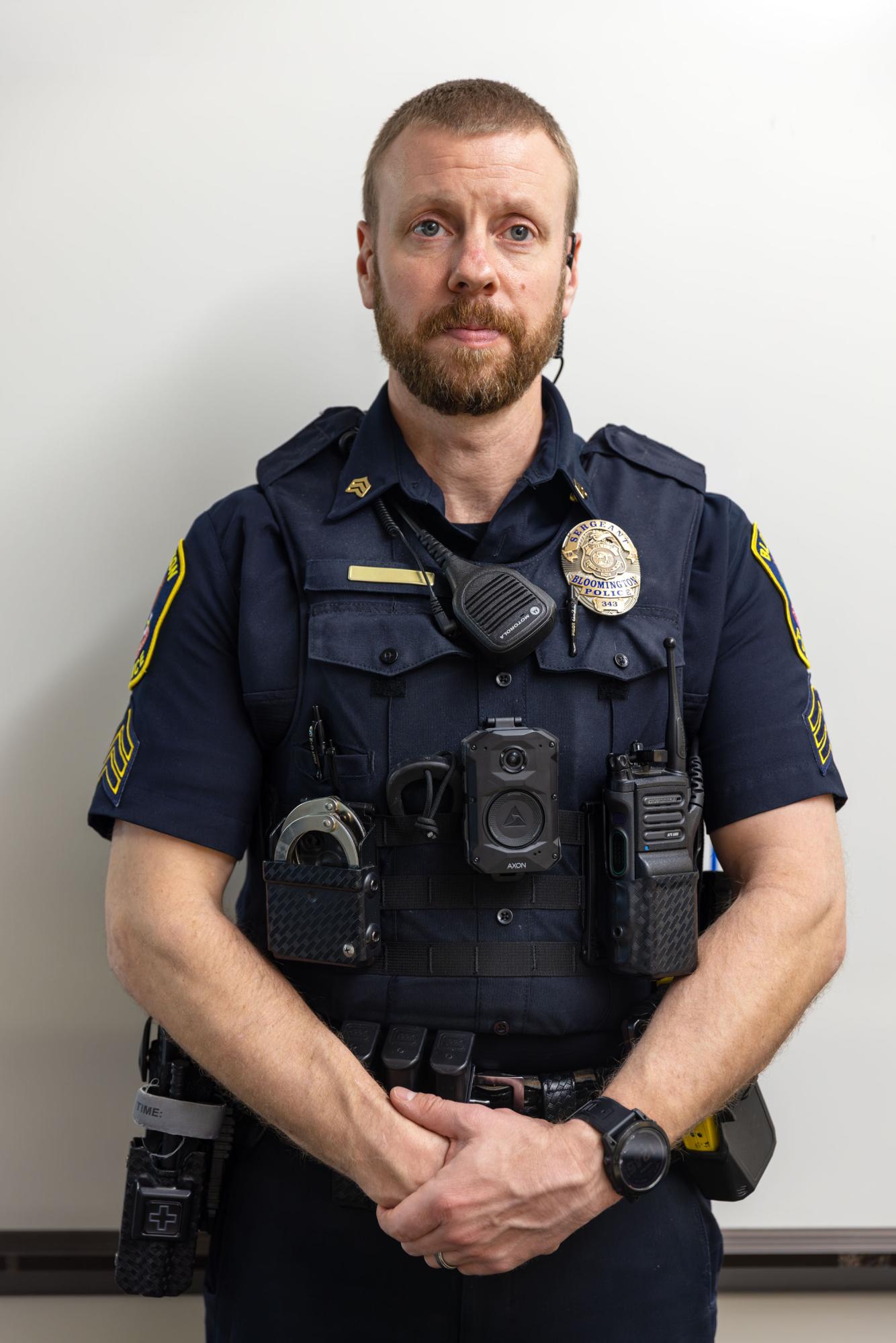Police officer in uniform