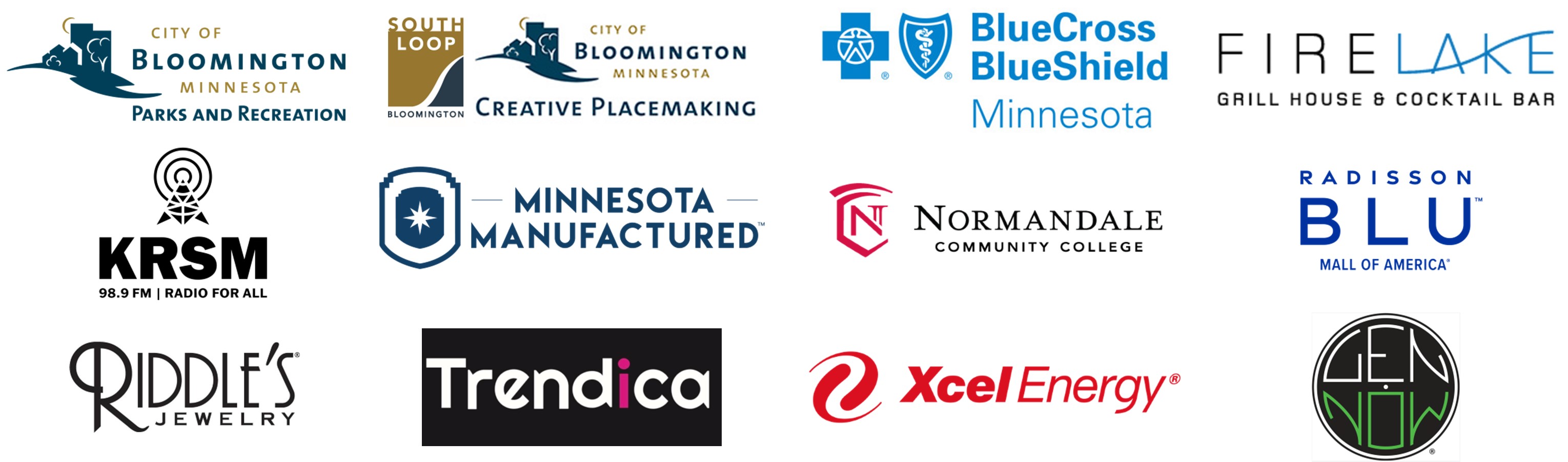 Montage of sponsor logos for On The One Music Festival 2026