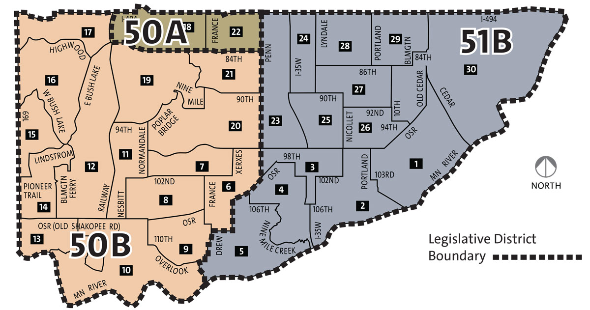 Legislative districts