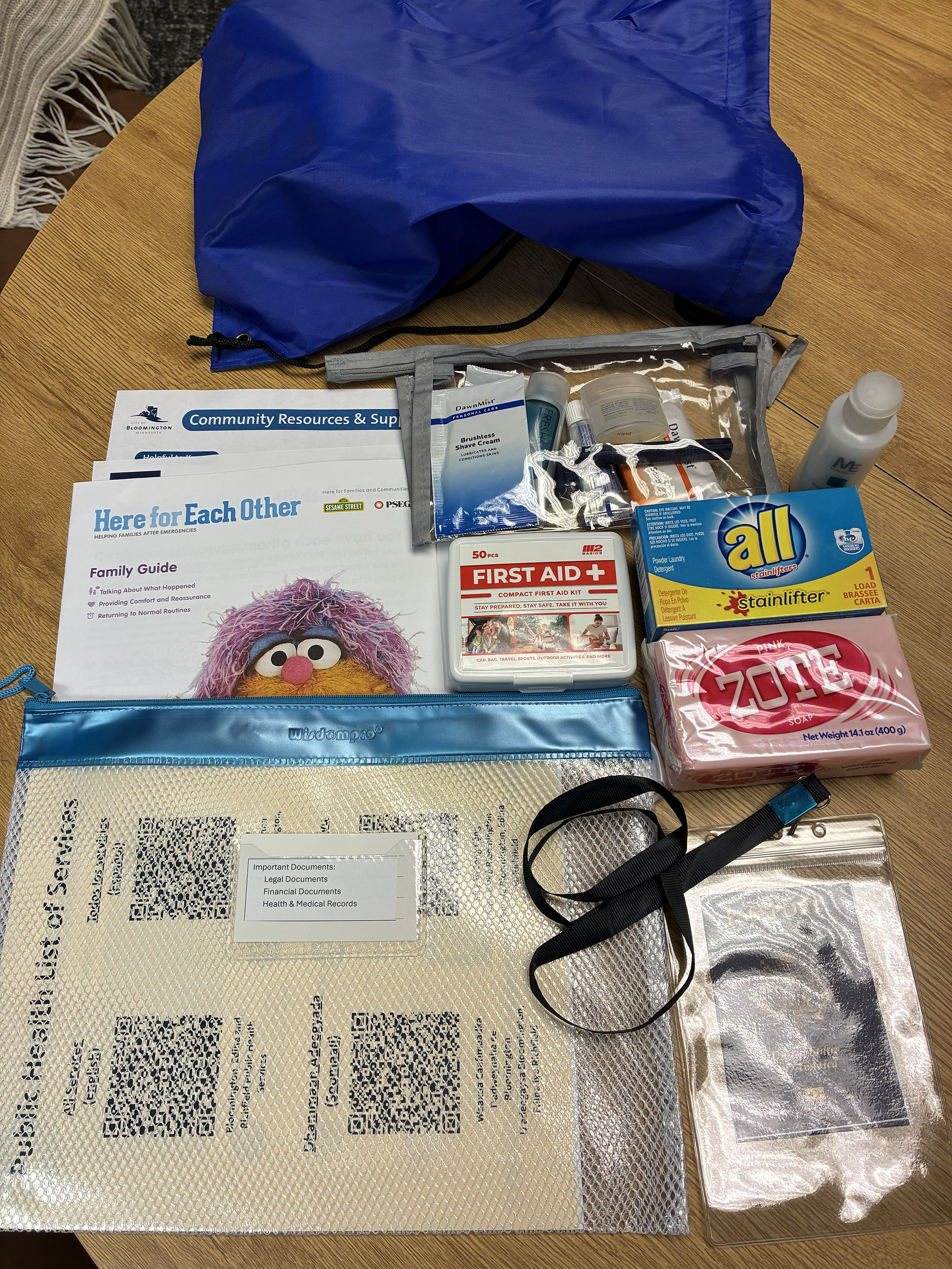 Contents of a Go-Kit