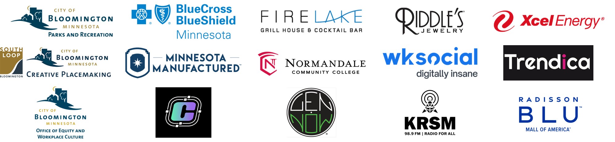 Montage of sponsor logos for On The One Music Festival 2026