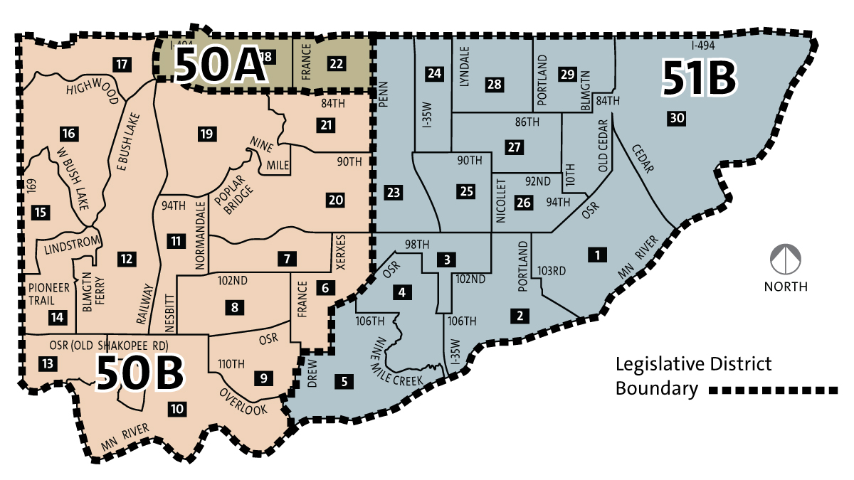2025 Legislative districts