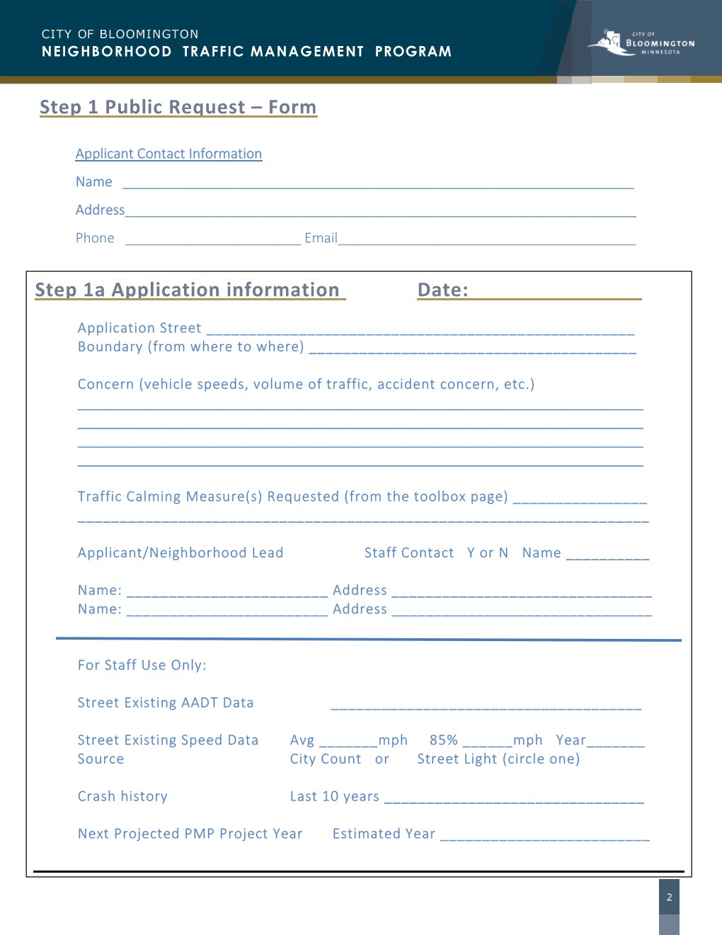 Program Application