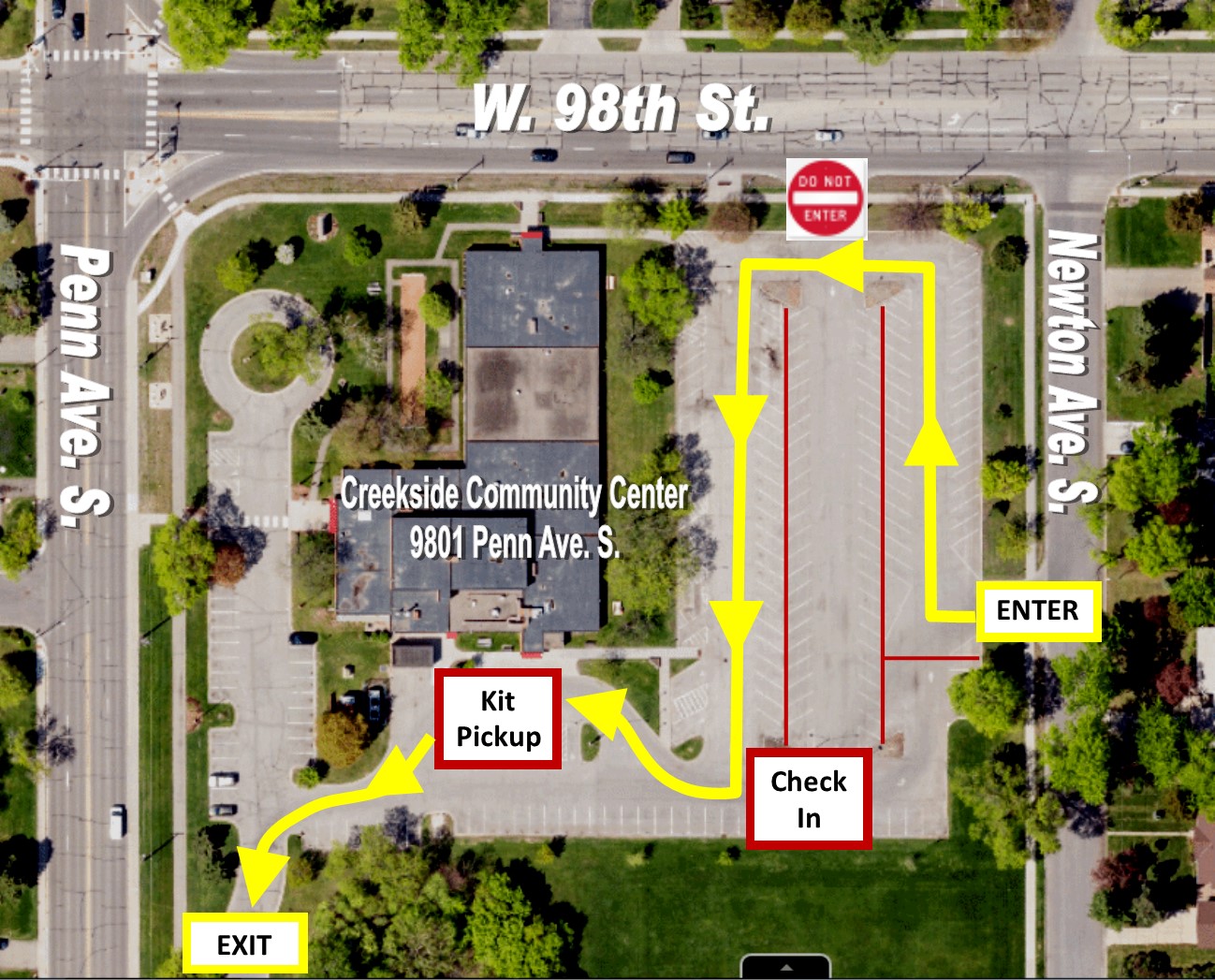 Creekside Pickup Map Winter Kits 2020