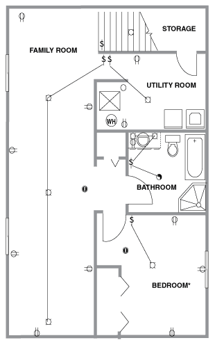 Sample basement design plan 