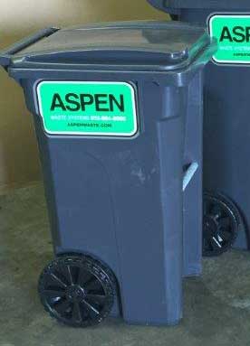 Aspen garbage cart