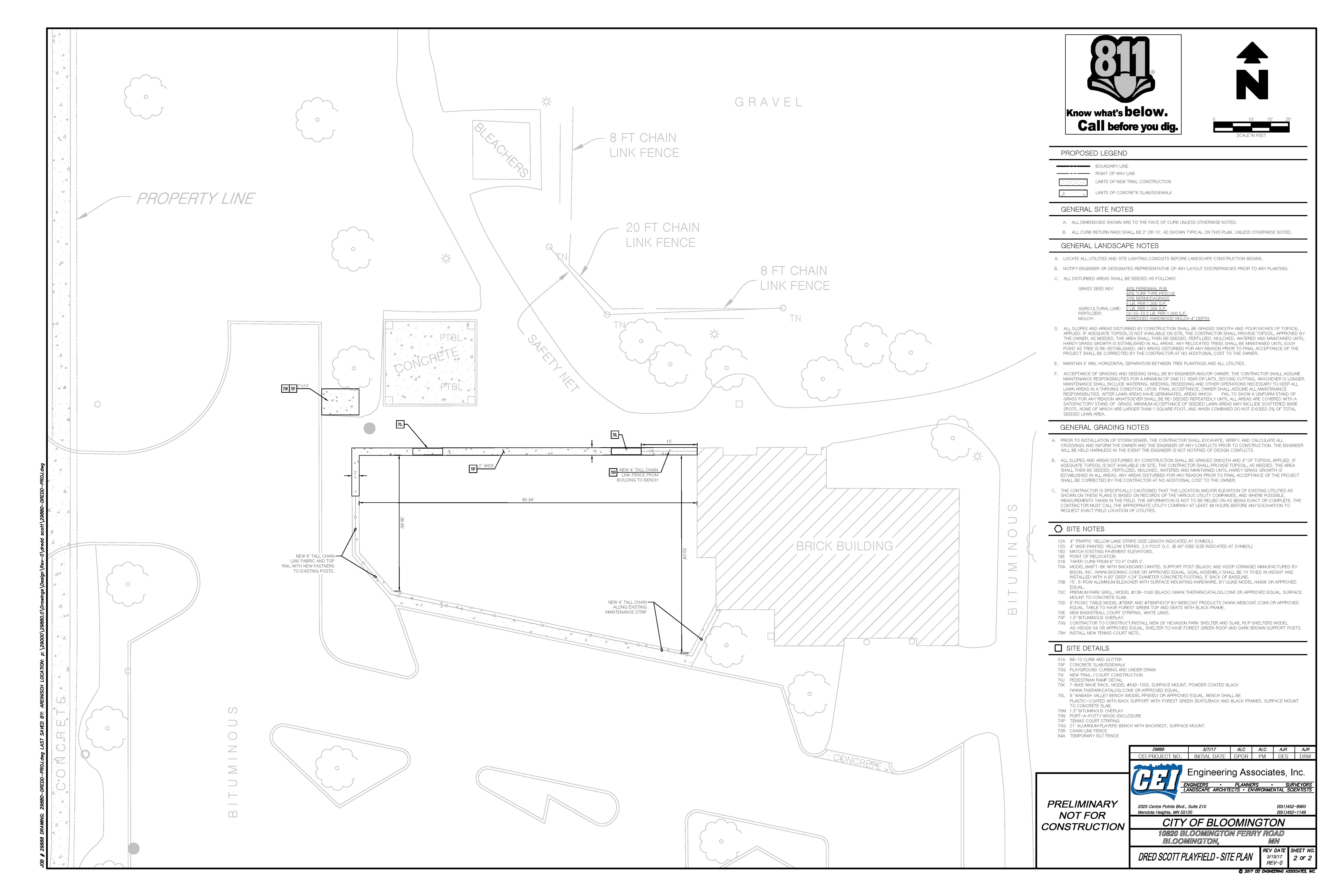 Dred Scott Site Plan