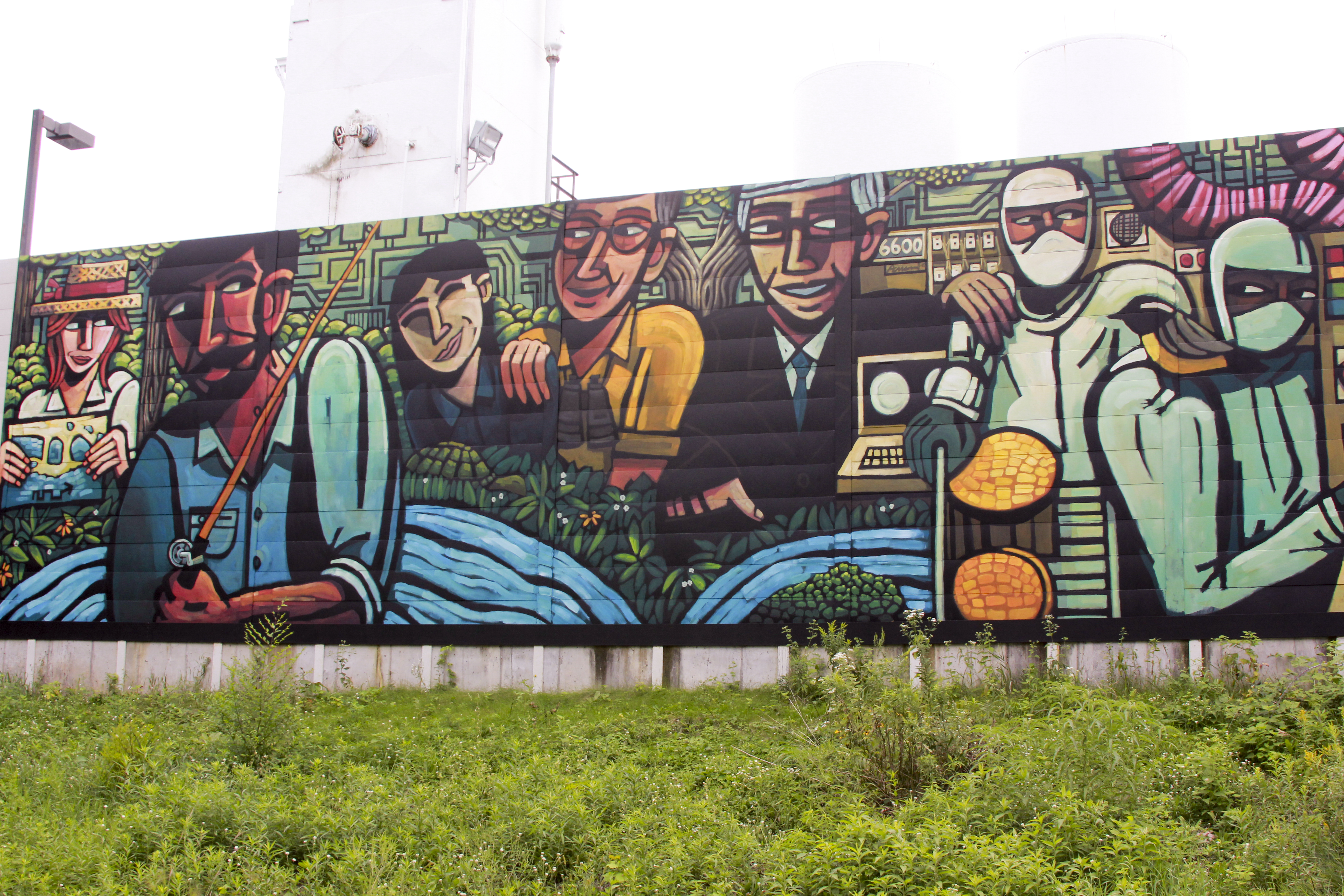 South Loop Mural by Erik Pearson