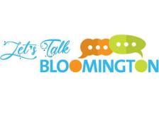 Let's Talk Bloomington logo. 