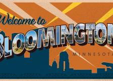 Welcome Bloomington graphic