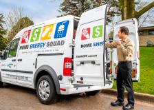 Home Energy Squad truck