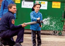 Fire open house