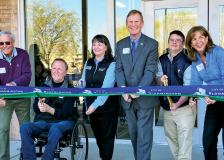 Ribbon cutting