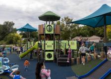Bryant Park inclusive playground October 2025
