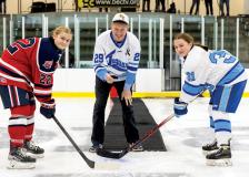 Bloomington Ice Garden Grand Opening faceoff