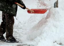Sidewalk snow removal