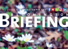 April Briefing cover