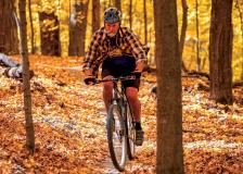 Mountain bike rider