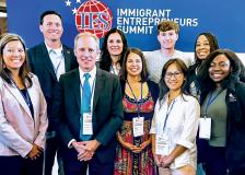 Immigrant Entrepreneurs Summit Community Development group photo