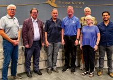 The Bloomington Port Authority Commission, above, oversees economic development initiatives for the City of Bloomington.