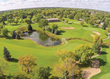 Aerial view of Dwan Golf Course