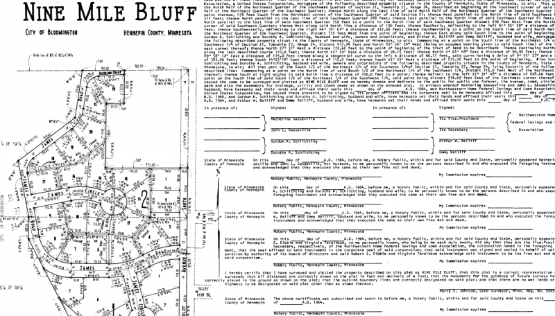 Recorded survey plats and registered land surveys | City of Bloomington MN