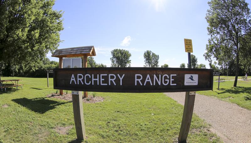 Archery Range Sign