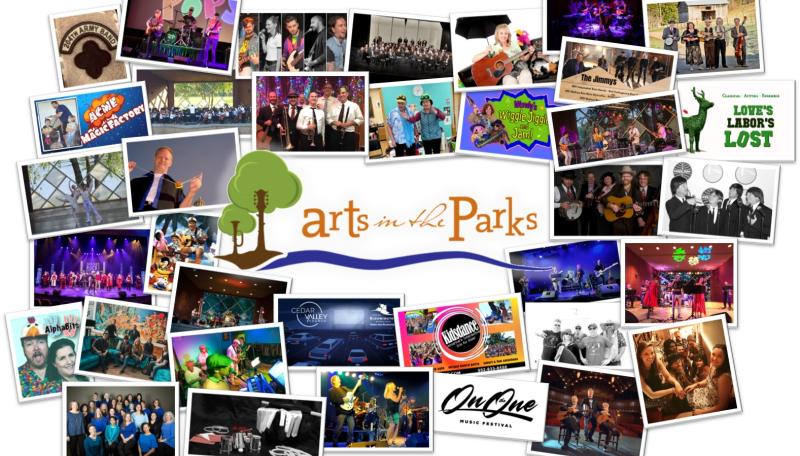 2022 Arts in the Parks Lineup Montage