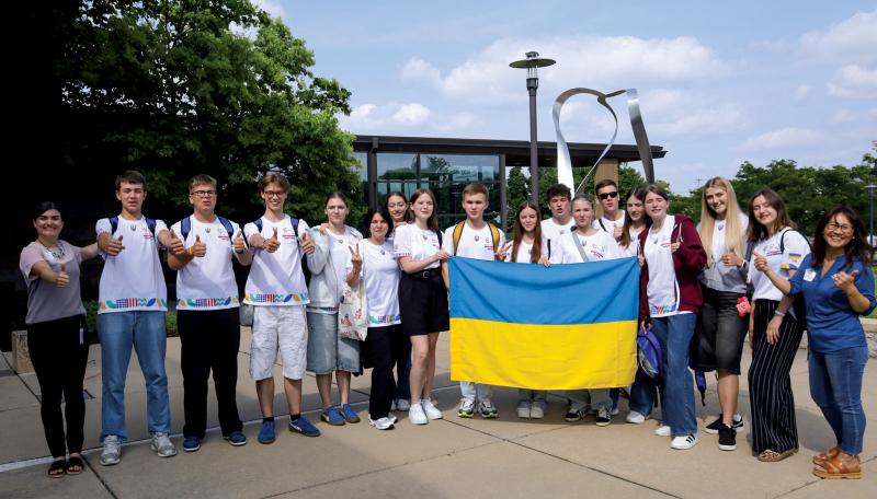 Ukrainian students