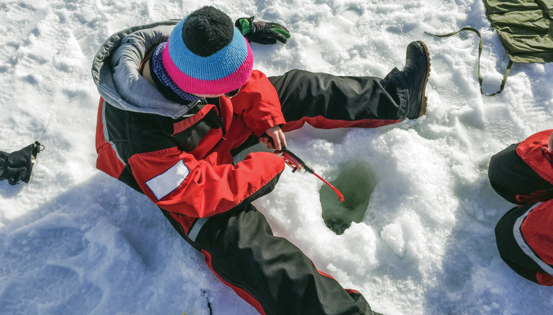 Ice fishing