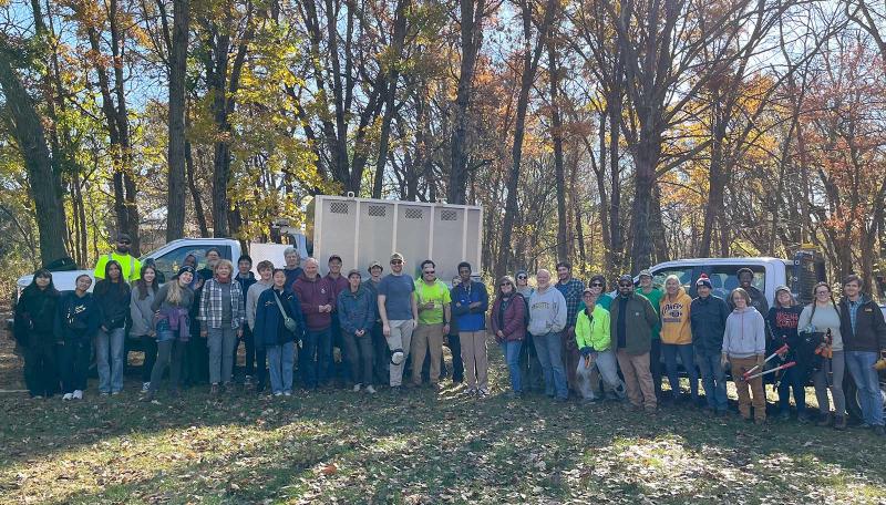 Group of volunteers